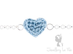 BRAC HEART - Aquamarine