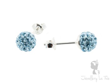 EARR 6mm Ball - Aquamarine