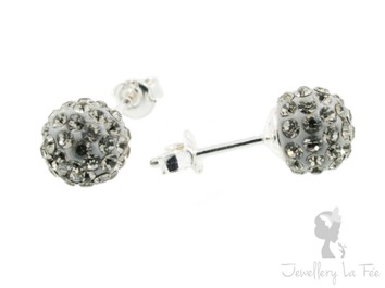 EARR 8mm Ball - Bl. Diamont