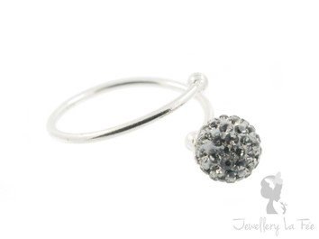 RING 8mm Ball SSW - Bl. Diamont