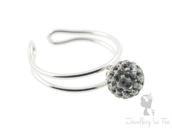 RING 8mm Ball STWW - Bl. Diamont