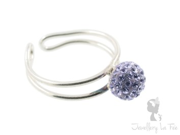 RING 8mm Ball STWW - Violet