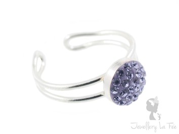 RING 8mm Disc TWW - Violet